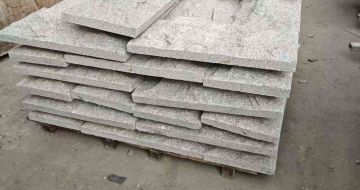 德阳芝麻白蘑菇石，自然面