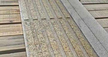 德阳黄金麻盲道石 盲条