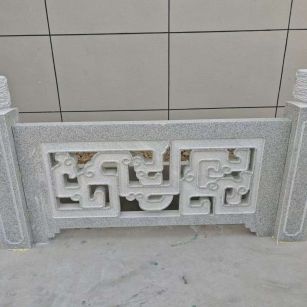 德阳芝麻白河道栏杆 桥栏杆