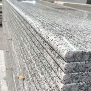 德阳芝麻白楼梯踏步 花岗岩楼梯板材