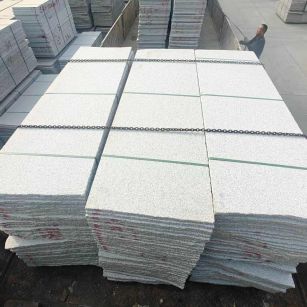 德阳芝麻白毛板，石材毛板