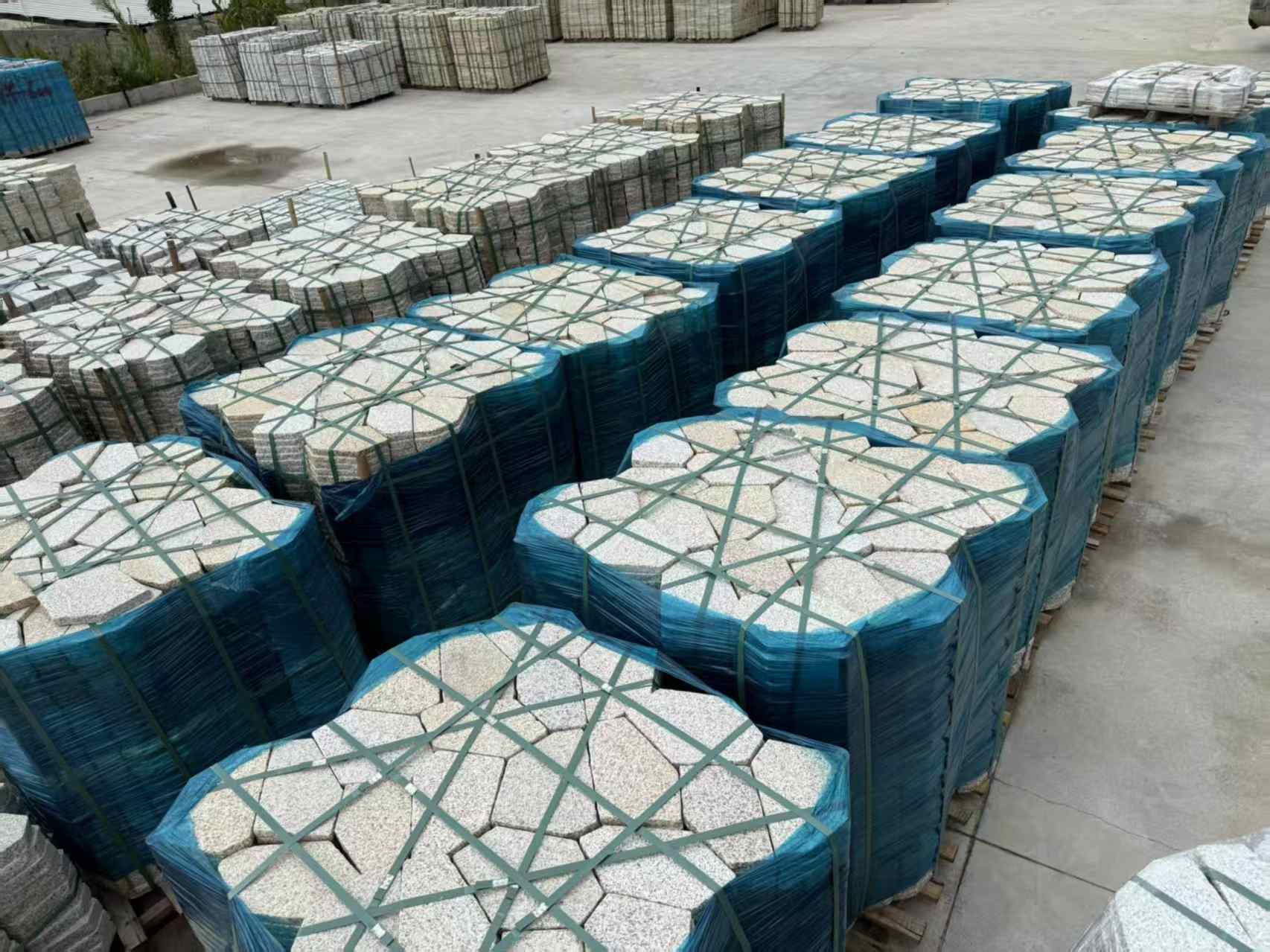 德阳黄金麻冰裂纹 碎拼