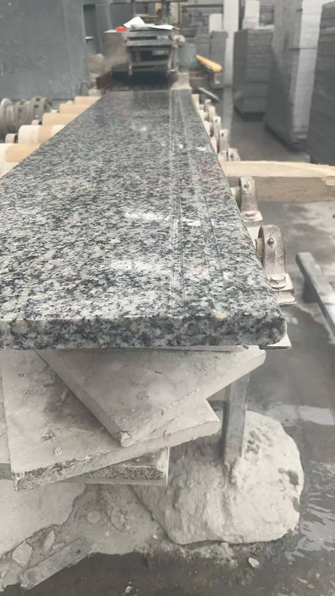 德阳芝麻白楼梯踏步 芙蓉白